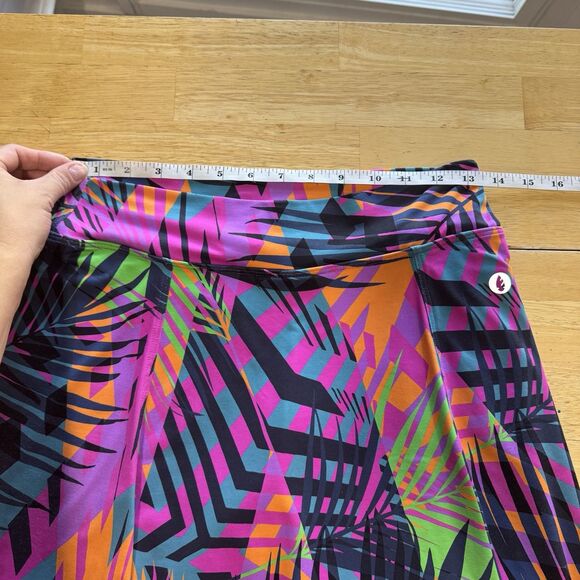 Dona Jo Golf Tennis Pickleball Court Skort Skirt Tropical Size 1.5 Medium EUC - Picture 7 of 11